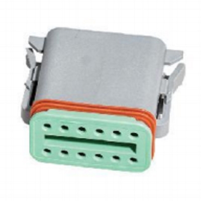 12 kernsignalenlaagspanningsconnector mannelijke EV-batterijconnector