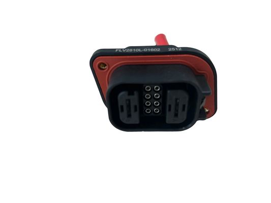 FLV2+8 High-Temp Hybrid Connector 80A 600VAC Zwarte ABS-behuizing voor industriële voertuigen