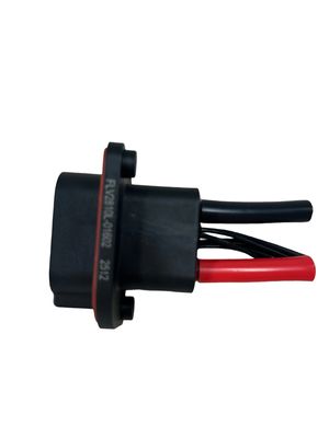 FLV2+8 High-Temp Hybrid Connector 80A 600VAC Zwarte ABS-behuizing voor industriële voertuigen