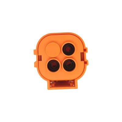 IP67B EV-aansluiting 3-pin kunststof 1000V 80A voor batterij A/C PTC