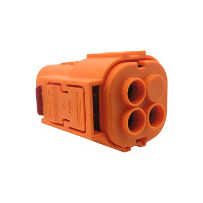 IP67B EV-aansluiting 3-pin kunststof 1000V 80A voor batterij A/C PTC