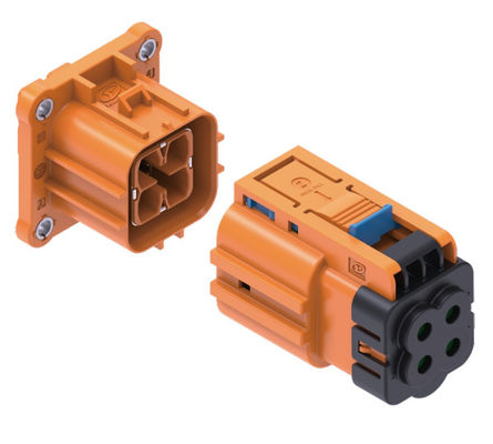 Neopower 4 pin hoogspanningsconnector 40A 1000V voor elektrische voertuigen en industriële toepassingen